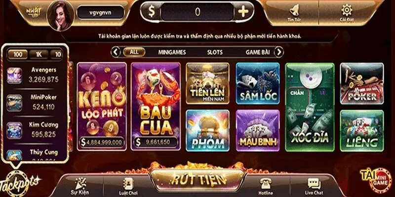NHATVIP cung cấp nhiều game đỏ đen xanh chín, chất lượng